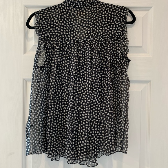 EUC Kate Spade polka dot blouse - Picture 7 of 7
